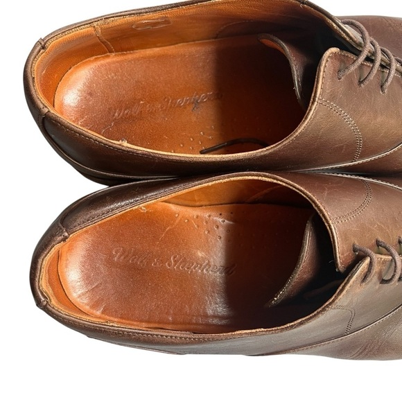 WOLF & SHEPHERD Bannister Derby Brown Dress Shoe main image 12